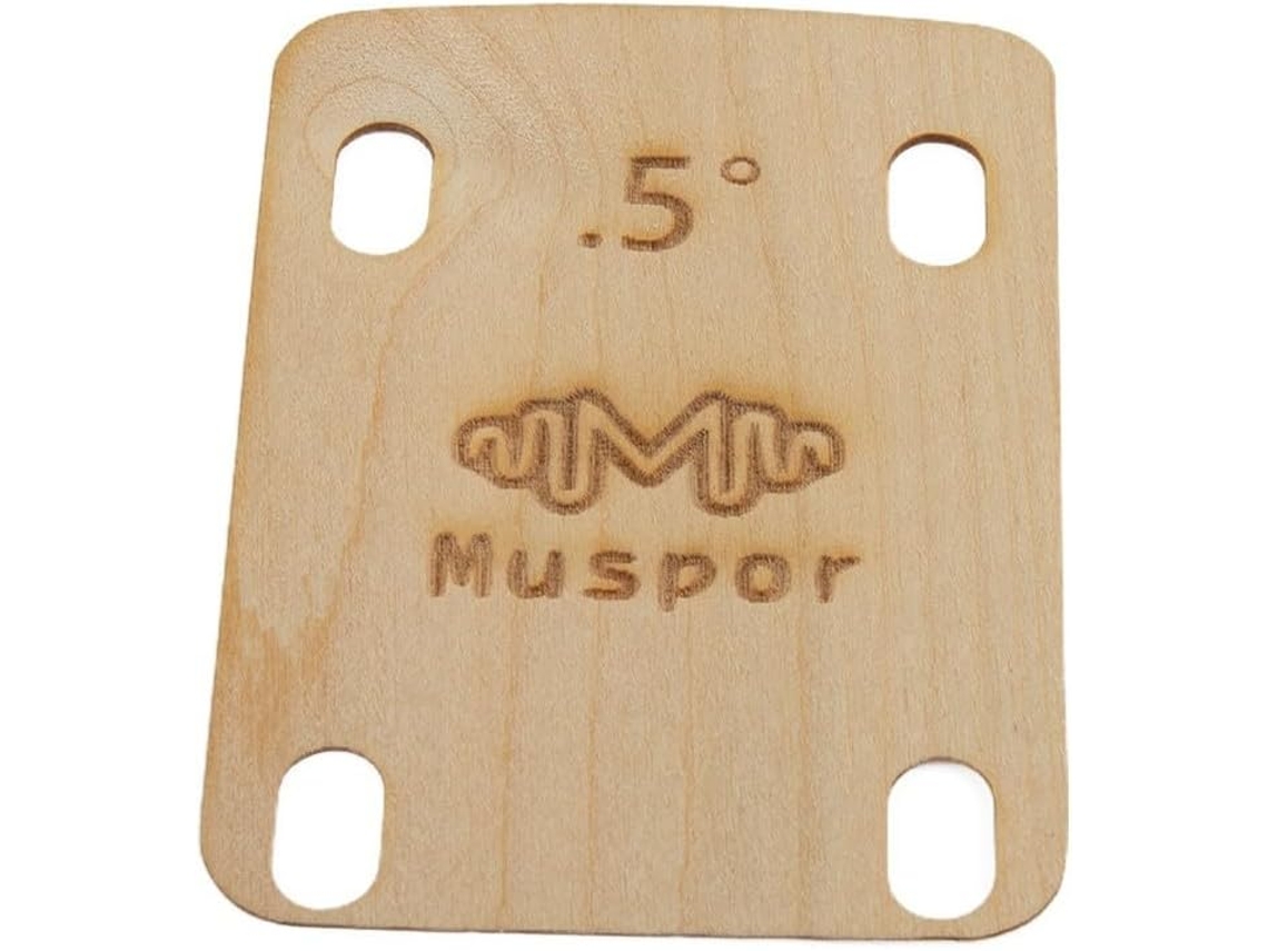 Conjunto De 3 Cunhas Para Braço De Guitarra Elétrica Com Ângulo Ajustável De 0,25 E 0,5 Graus
