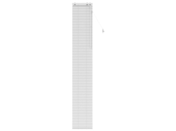 Maison Exclusive - Cortina Veneziana Branco 50 X 250 Cm 35 Mm