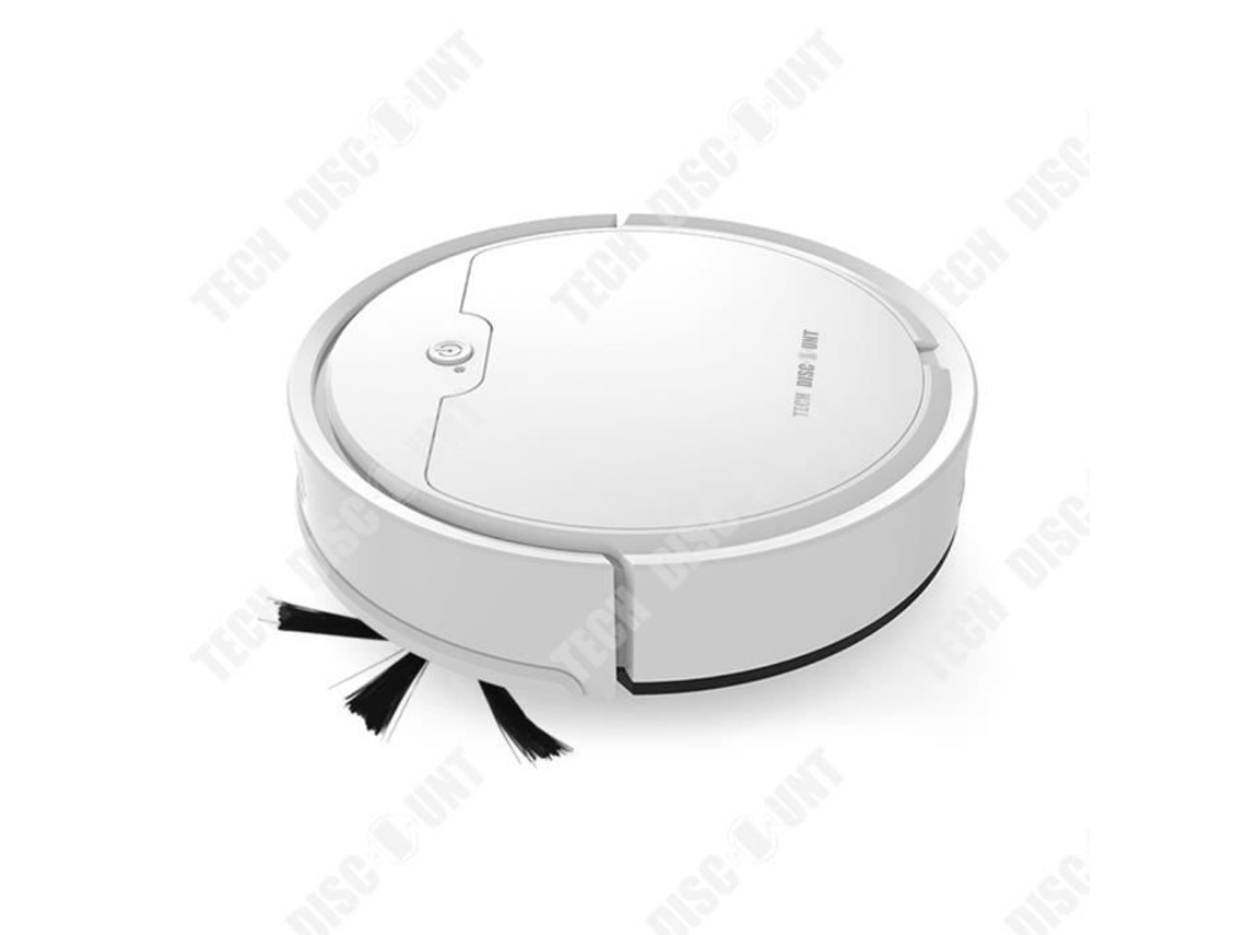 Robô de varredura inteligente aspirador doméstico recarregável três em um adequado para limpar pisos cozinhas salas de estar rapidamente sem DESCONTO TÉCNICO