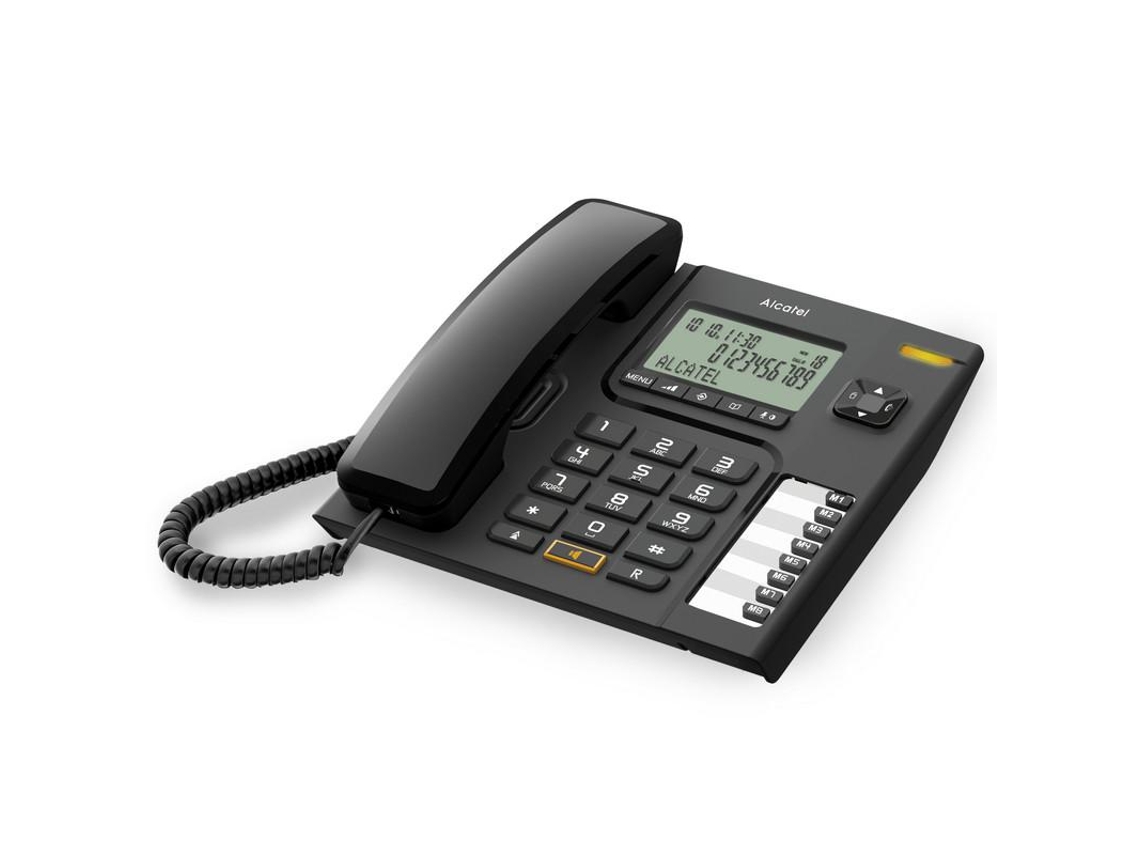 Telefone Fixo ALCATEL T76 Preto