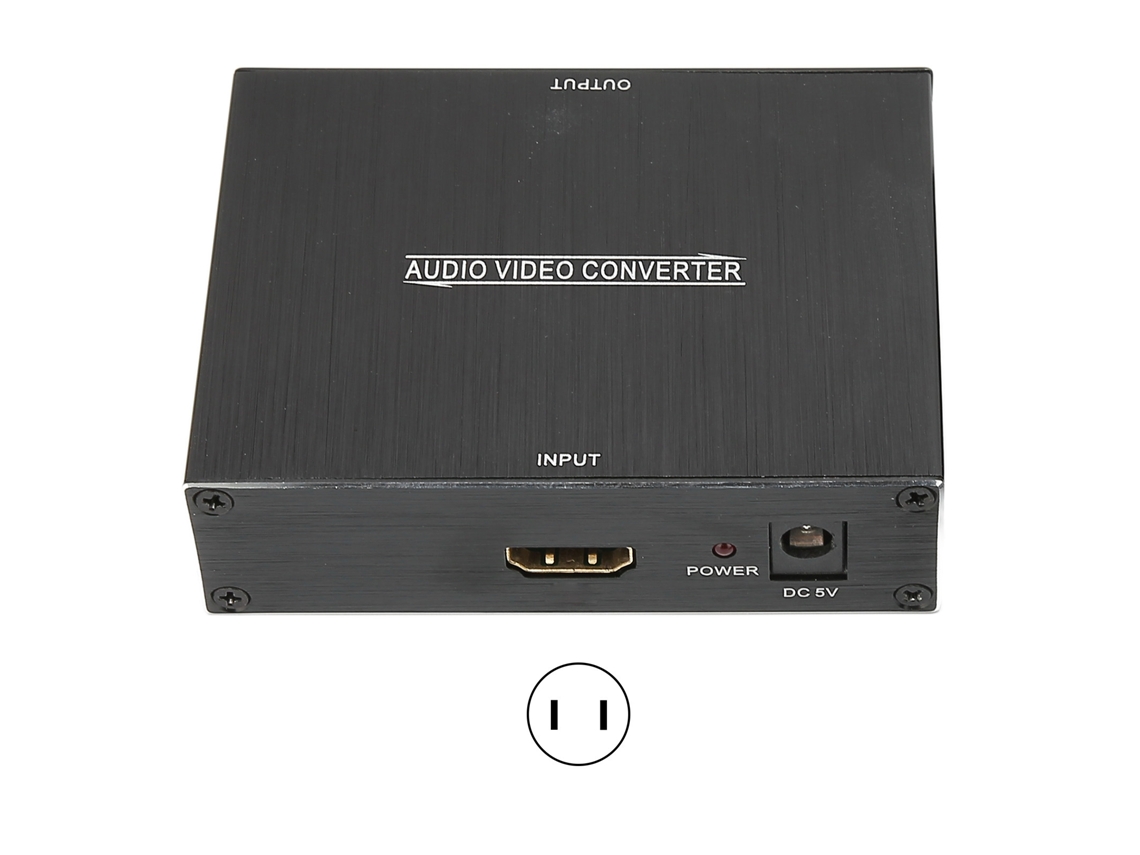 Adaptador Hdmi para Vga com Extractor Áudio LAXISCREED