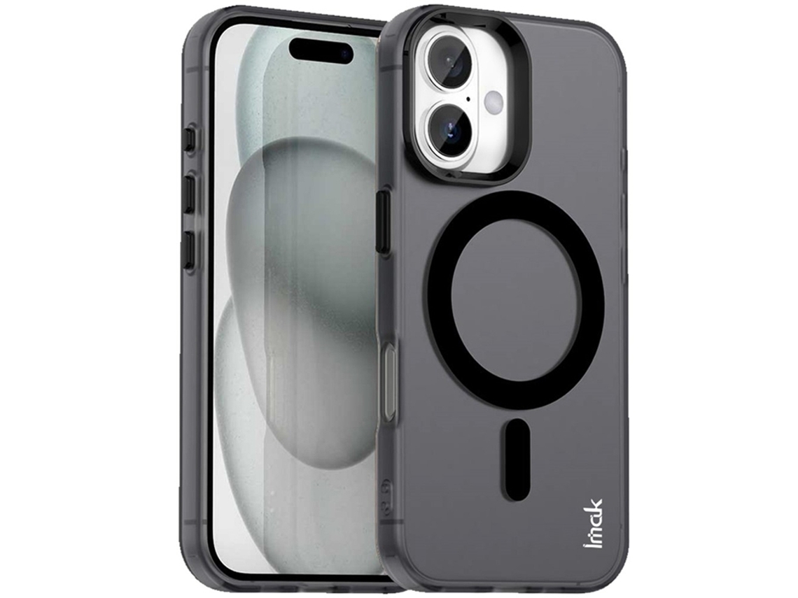 Capa Imak Para Iphone 17 Magsafe Anti-queda - Preta