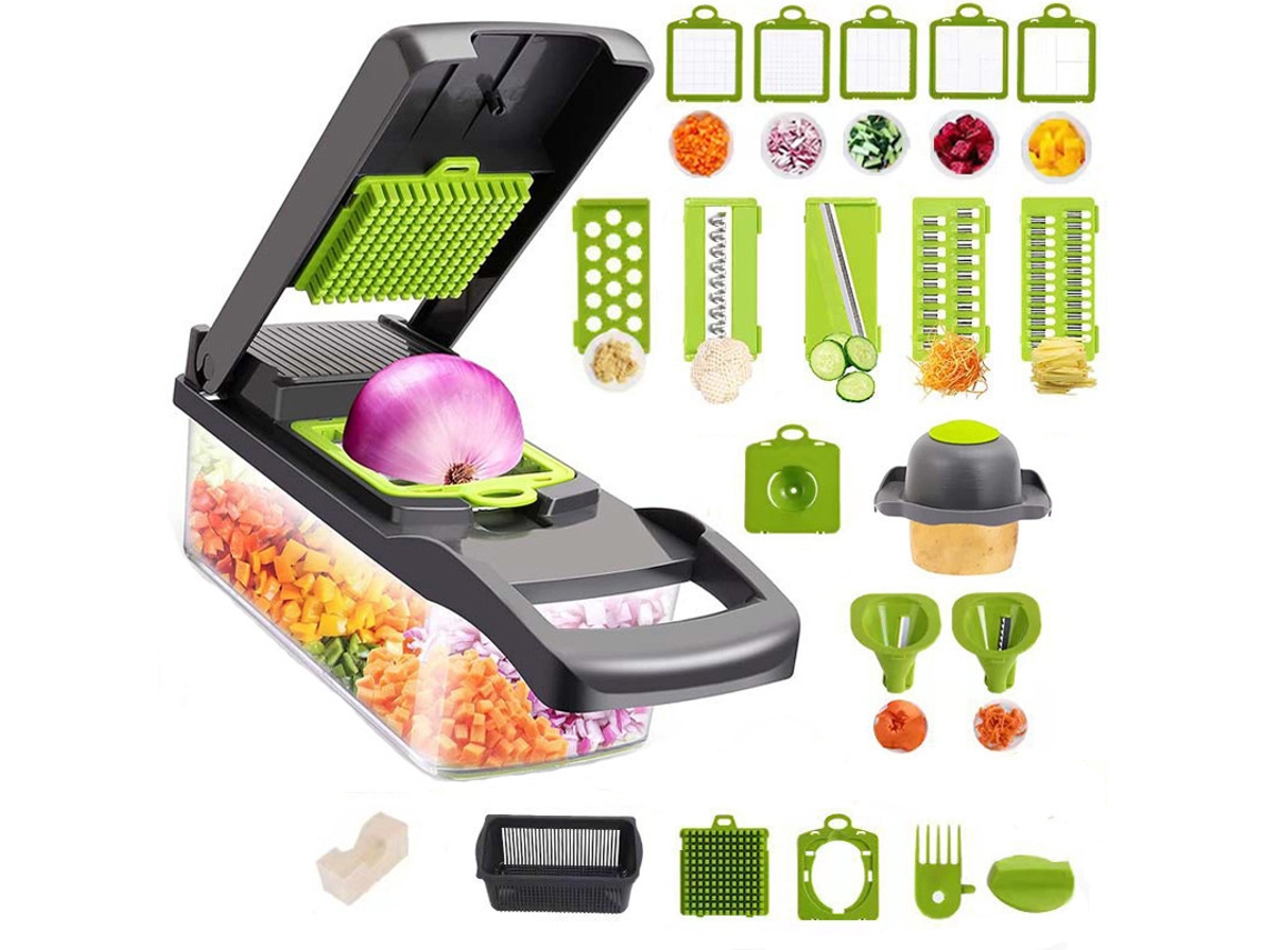 Cortador De Legumes Multifuncional De 21 Peças Para Cozinha