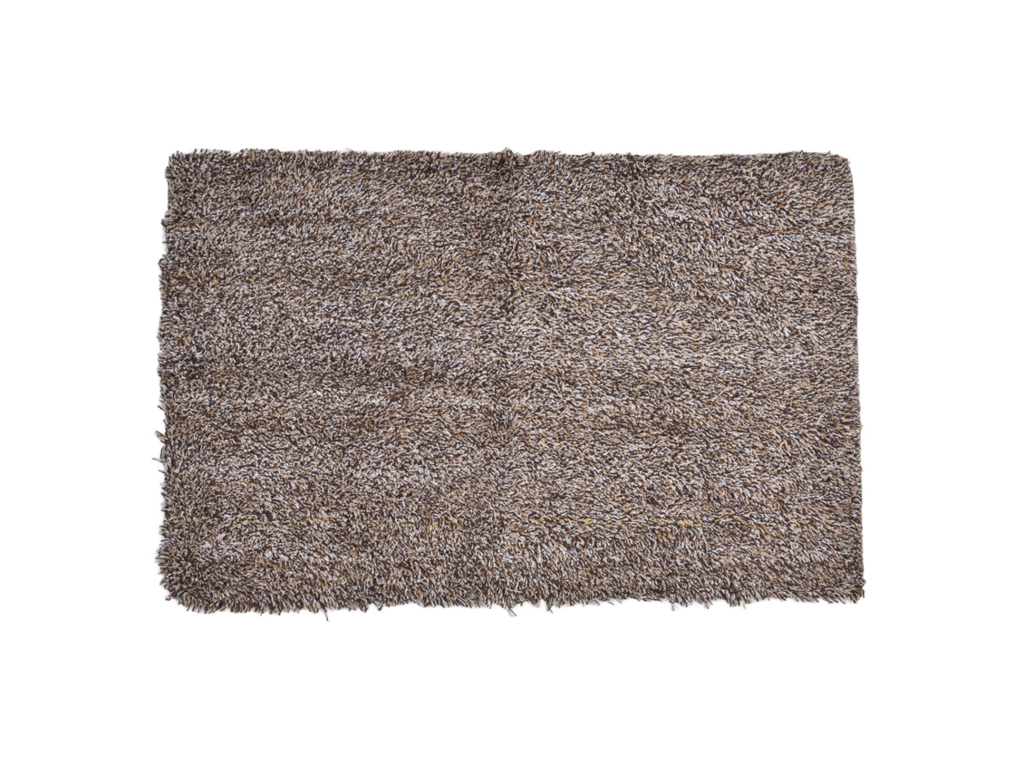 Tapete de entrada 45x70cm fibra de poliéster lavável em máquina para interior e exterior