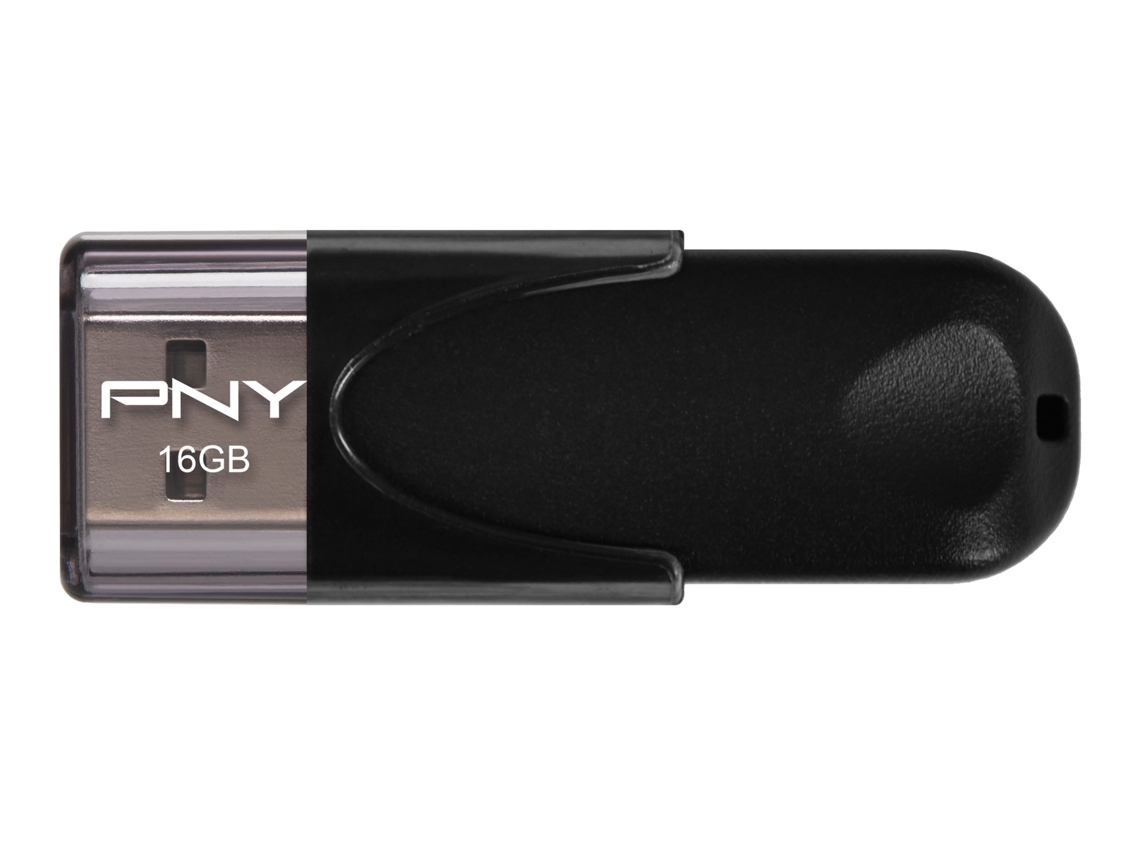 Pen USB PNY 16GB Attaché 4 USB2.0 Preto