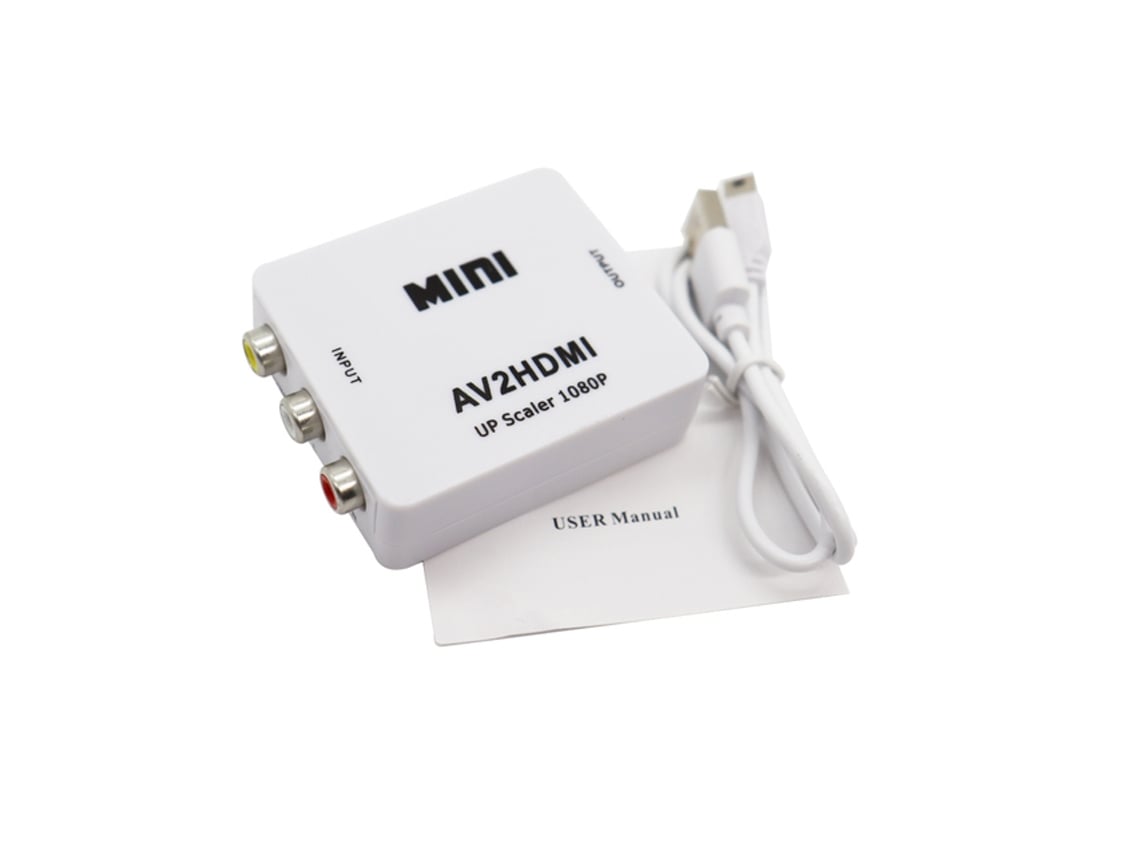 Convertidor RCA para HDMI AV2HDMI Multi4you - Cable y adaptadores
