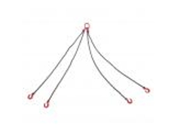 3t 1.5m 4 Leg Steel Chain Lifting Sling For Factory Building Site Mining Harbor Construction