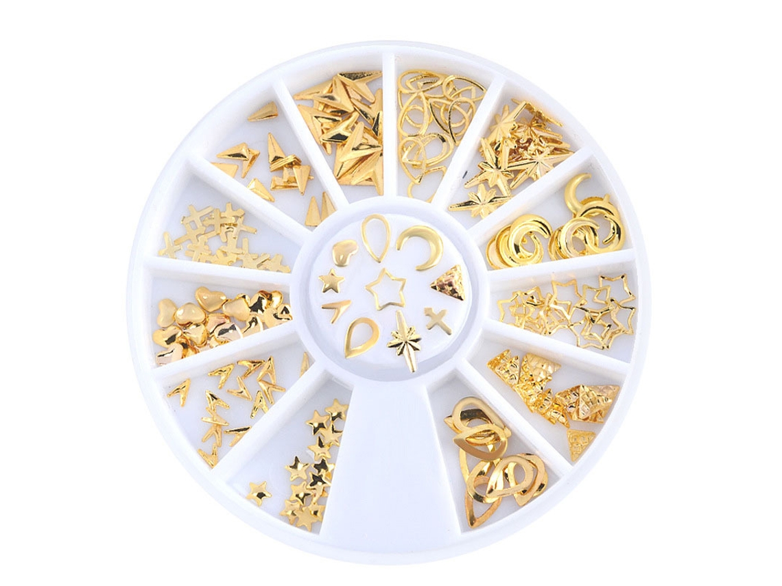 Acessórios para Unhas Decoradas com Strass, Cristais e Aplicações de Strass. MDUG