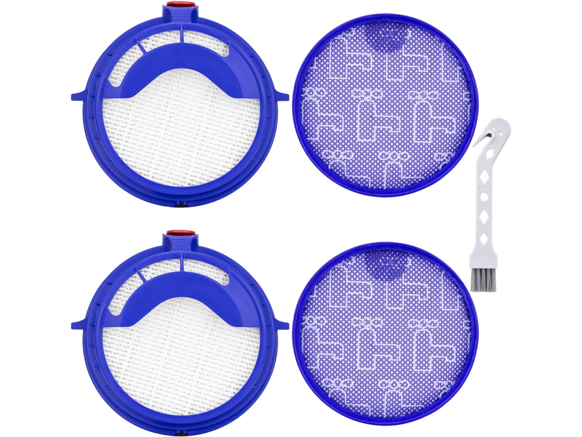 Acessórios Aspirador De Pó Para Dyson Dc25, 4 Pcs Filtros De Substituição Cuich
