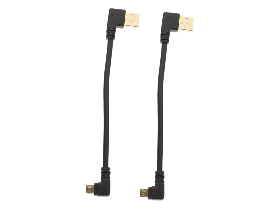 Cabo Micro Usb Para Carregamento Rápido, Ângulo Reto De 90°,