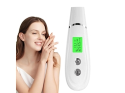 Humedad facial | Pantalla numérica en pantalla para medir la hidratación y la humedad facial