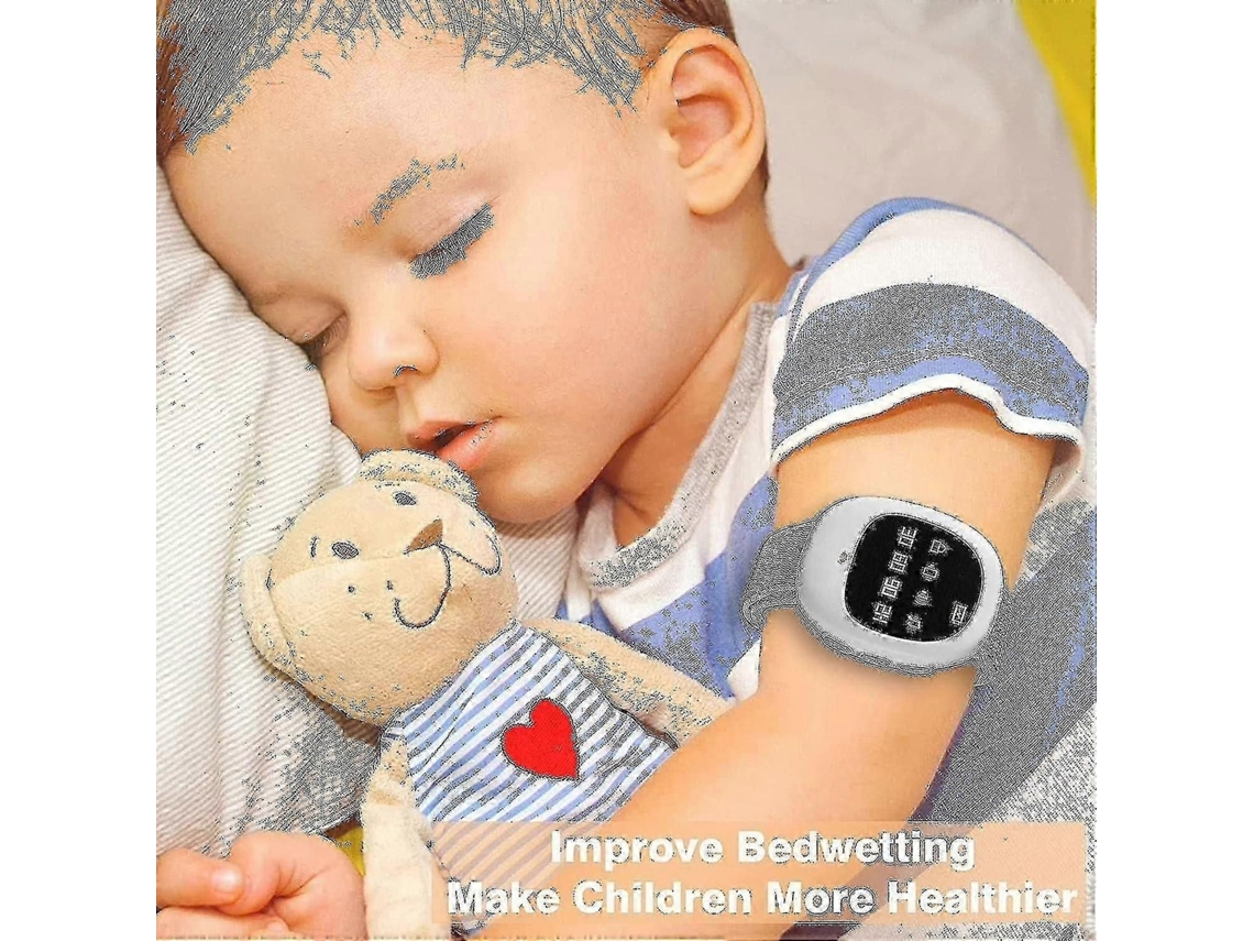 Alarme De Enurese Noturna Para Crianças, Alarme De Enurese Noturna Sem Fio, Monitor De Sensor De Alarme De Enurese Noturna Para