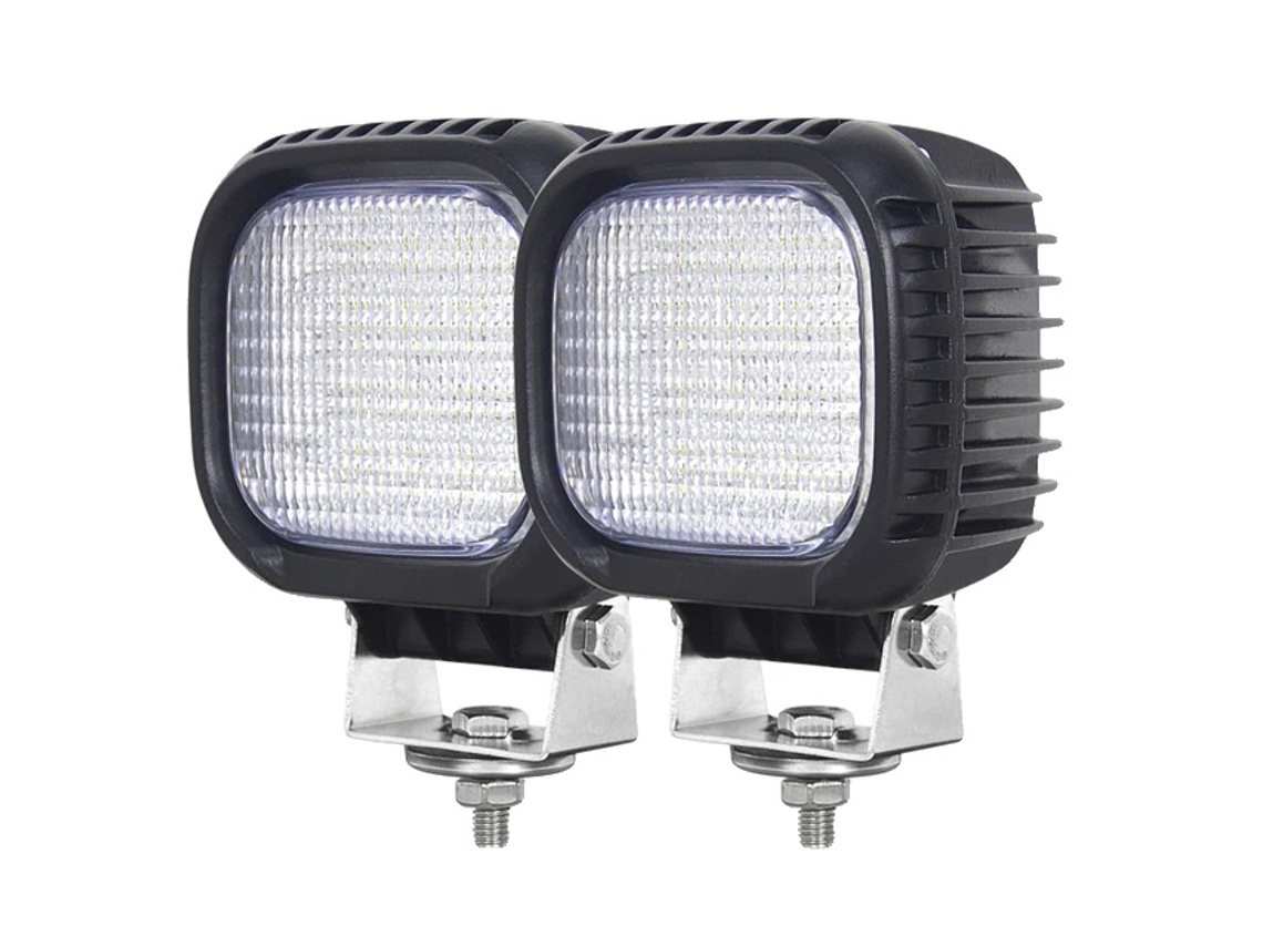 Lanterna De Trabalho Led, Feixe Spot E Flood, Lanterna De Neblina Off Road Oem