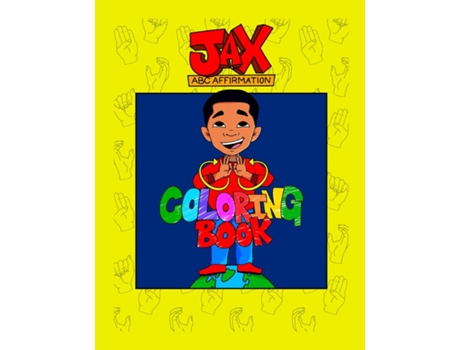 Livro Jax Affirmation Coloring Book de Dr Yolanda M Carter (Inglês)