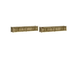 Garden Planter, Garden Planters Vidaxl Marrom Madeira De Pinho Impregnada (n/a)