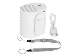 Ventilador Portátil Usb com Luz Branco para Esportes
