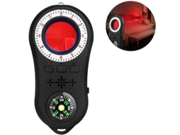 Detector Anti Espião Mini Câmera E Áudio, Segurança Avançada Com Bússola E Scanner De Sinal Gps Da Yizhood.
