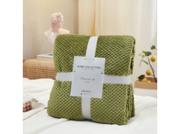 Cobertores Macios e Aconchegantes para Cama Sofá e Loveseat Grade de Abacaxi Verde EVELTEK 180x200