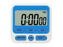 Relógio De Cozinha Com Despertador E Timer, Azul