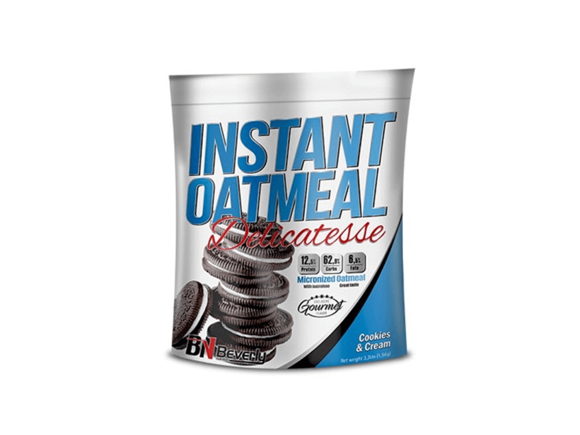 Instant Oatmeal Delicatesse - 1kg +500g Free Cookies E Creme Da Beverly Nutrition