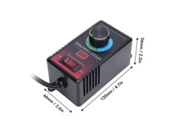 Regulador Eletrônico De Velocidade Com Interruptor