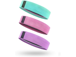Faixas Elásticas Grossas Antiderrapantes E Rolantes Para Exercícios De Pernas Glúteos, Mini Resistência