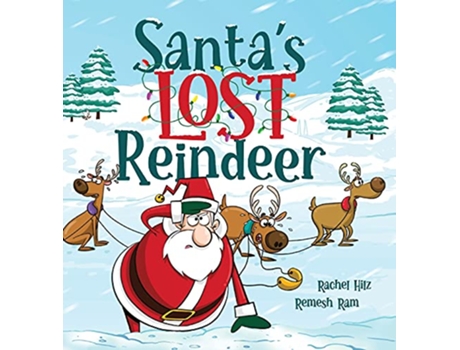 Livro Santas Lost Reindeer de Rachel Hilz (Inglês - Capa Dura)