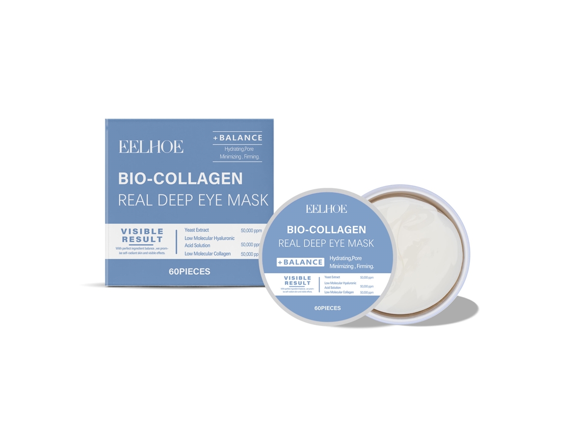 Máscara de Colágeno para Olhos, Estimulante e Iluminadora LAXISCREED