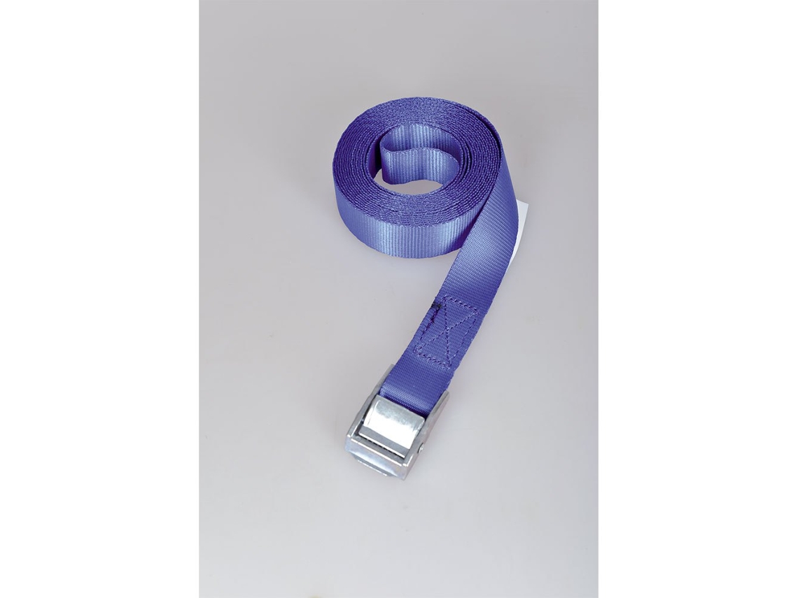 Amarração com Fivela de Came 25 Mm Azul 2.5 Mtalamex