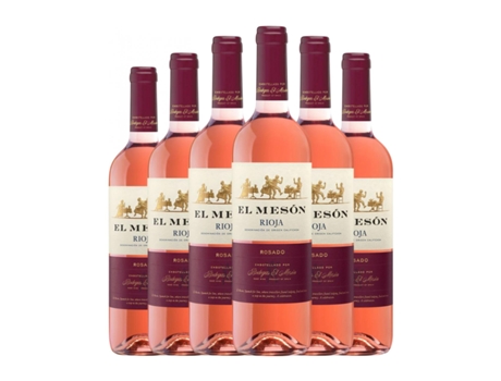 Vinho rosé EL MESÓN Rosado Cigales (0.75 L - 6 Unidades)
