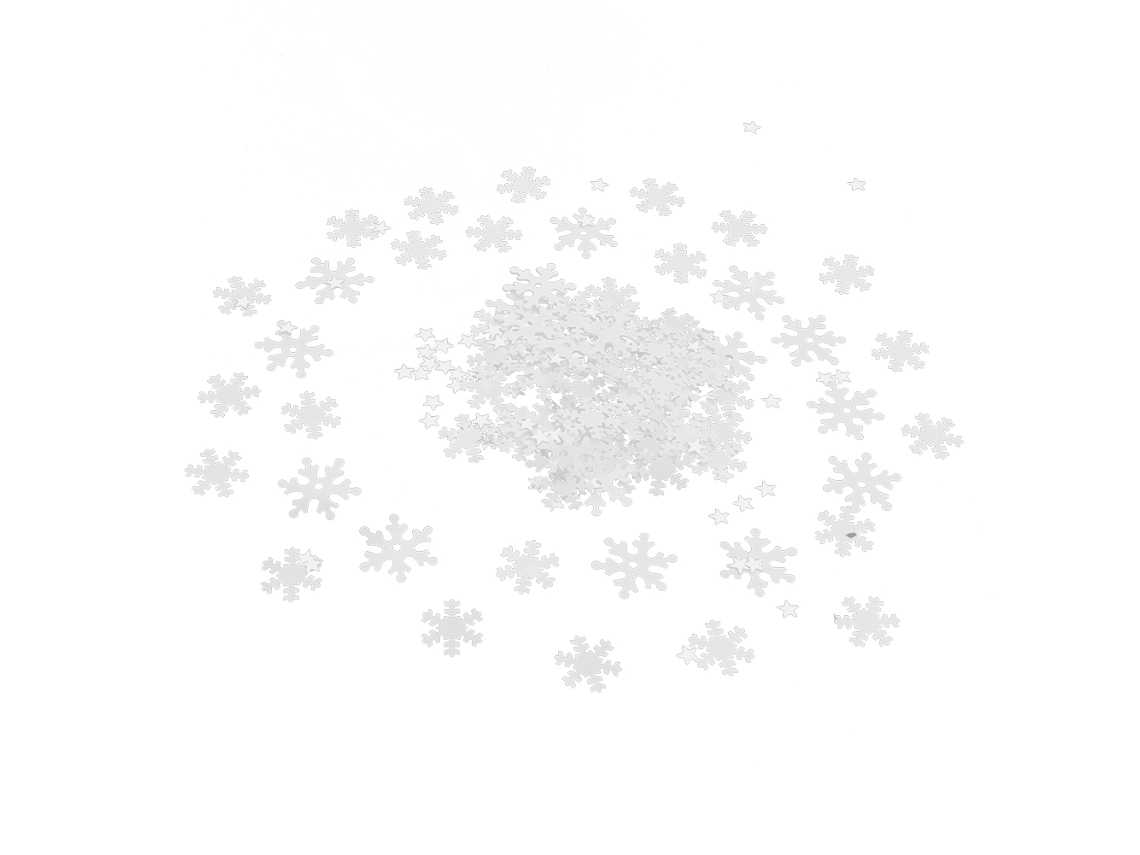 Confetes De Estrela De Cinco Pontas Para Natal