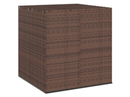 Cushion Box, Cushion Boxes Vidaxl Marrom Rattan / Vime (100 X 97.5 X 104 Cm)