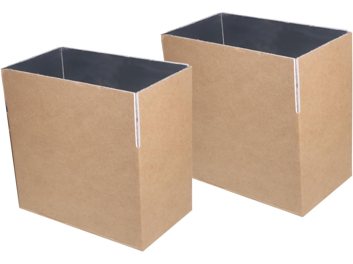 Kit de 2 Caixas Térmicas Isoladas Inoomp com Revestimento em Folha de Alumínio para Proteção Confiável Contra o Frio. CHABERLU