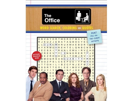 Livro The Office Word Search, Coloring And Quotes De Editors Of Thunder Bay Press (inglês)