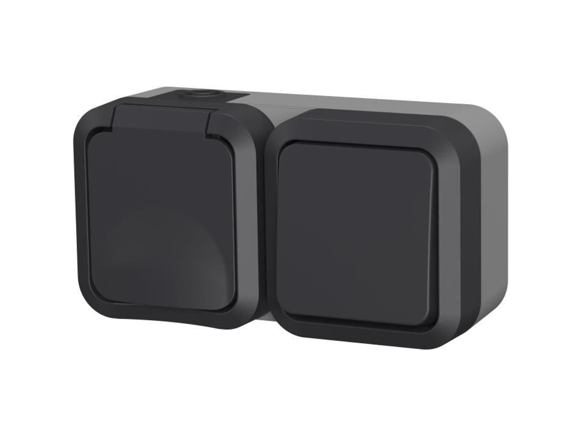 Tomada Dupla, Ip66, Externa, 16a BRILVIBERA