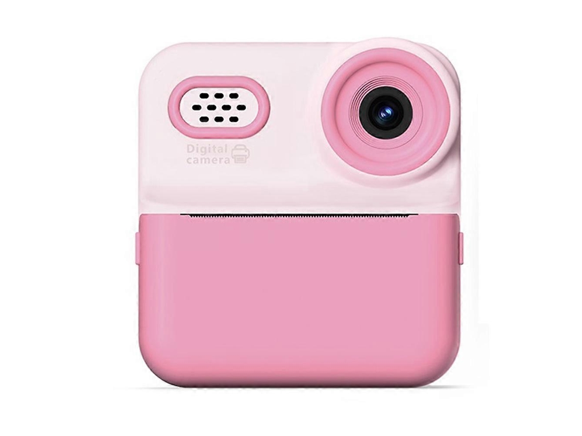 Máquina Fotográfica Digital Infantil Com Impressão Instantânea E Ecrã De 2,4 Polegadas