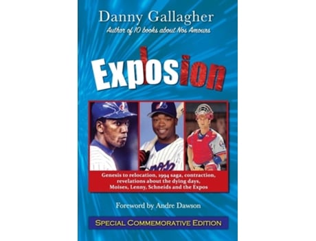 Livro Explosion de Danny Gallagher (Inglês)