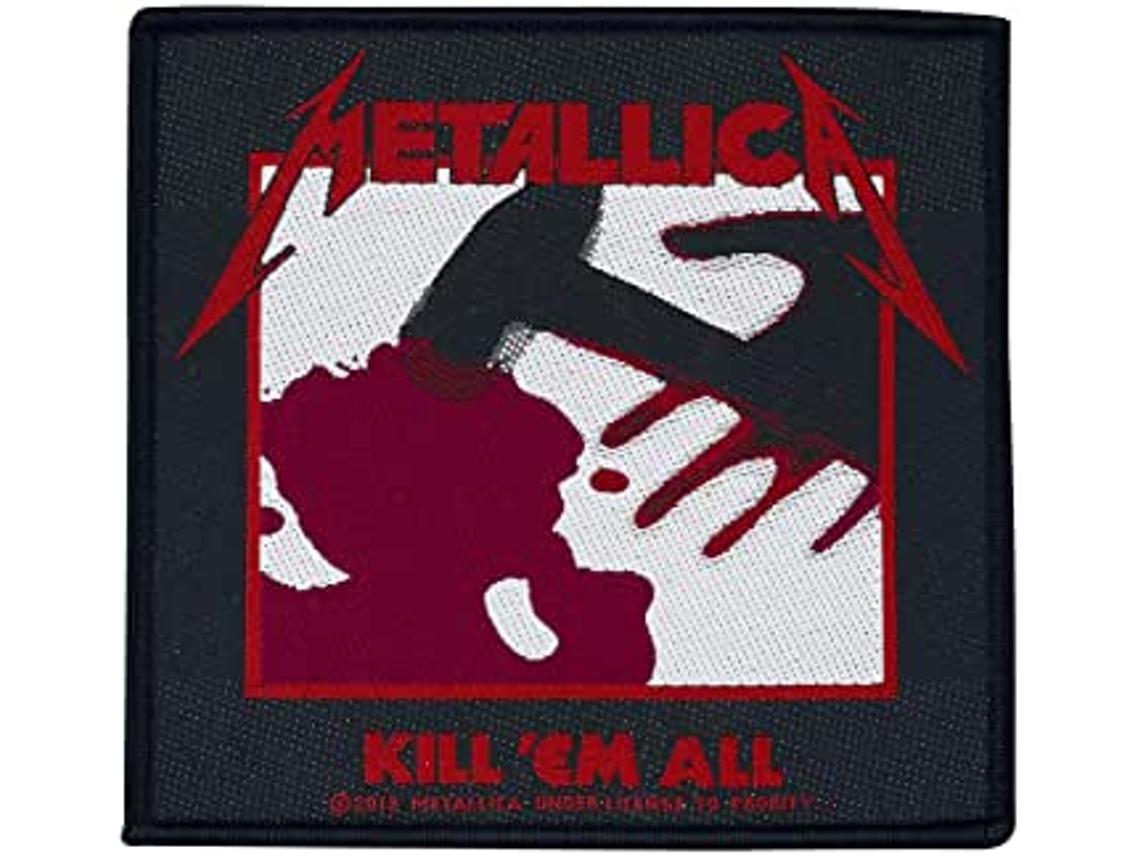 Emblema de Coser ROCK OFF Metallica Kill em All