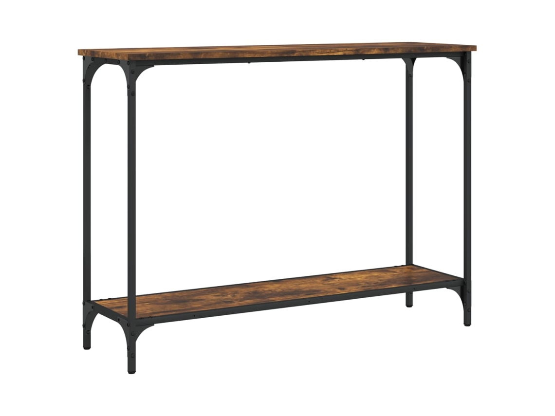 Console Table, Console Tables Vidaxl Marrom Madeira Processada (n/a)