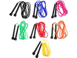 Toddmomy Corda De Pular Ajustável Em Pvc Com Rolamentos, 7 Peças, Para Treinamento Rápido, Academia, Boxe, Para Adultos