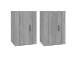 Conjunto de TV de parede Cinzento Sonoma MAISON EXCLUSIVE 40x34,5x60 cm