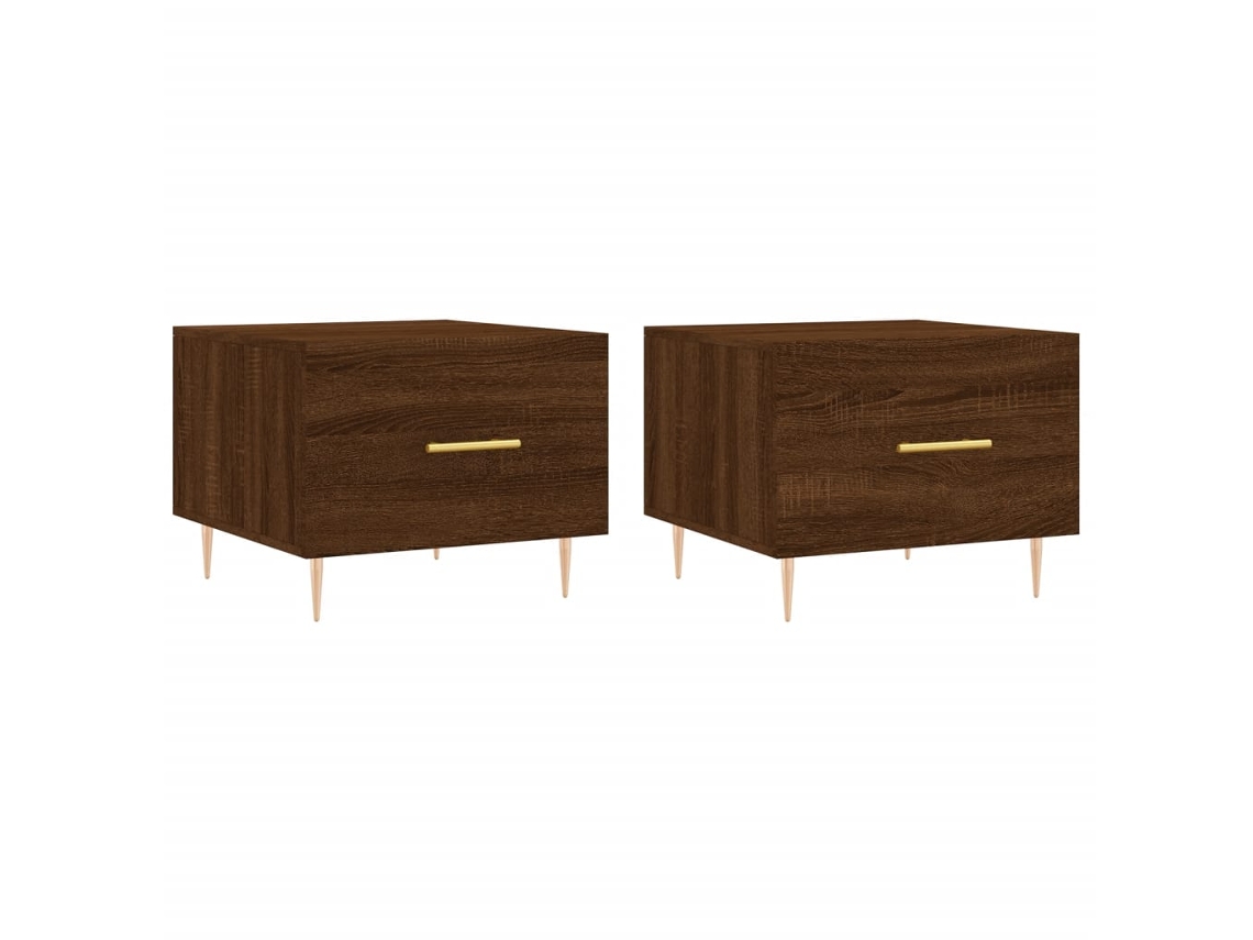 Coffee Table, Coffee Tables Vidaxl Marrom Madeira Processada (n/a)