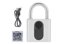 Cadeado Bluetooth com leitor de impressão digital e app CHABERLU