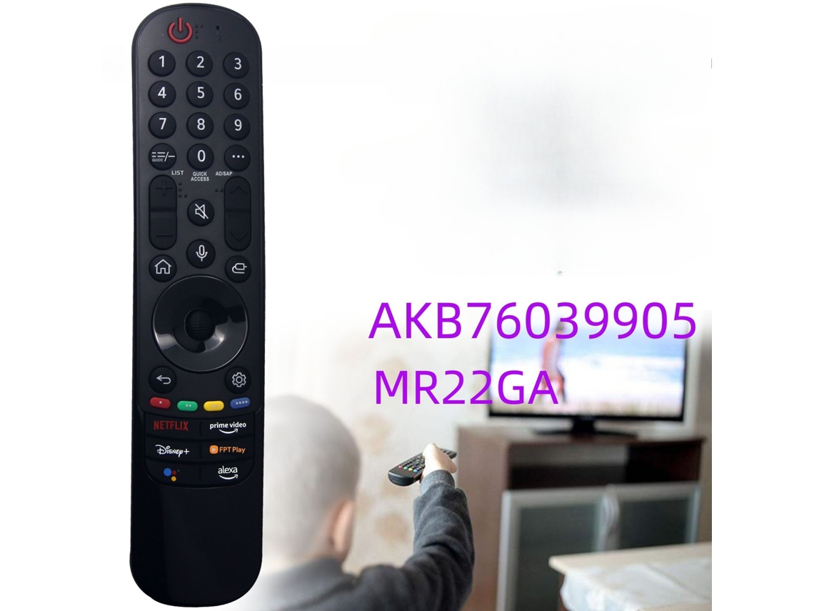 Comando de TV para LG Mr22ga AKB76039905 com controle por voz e air mouse XIAOMOYU