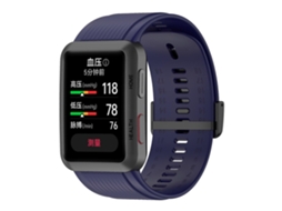 Pulseira De Silicone De Cor Sólida Com Fivela Para Huawei Watch D