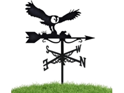 Cata Vento de Jardim Indicador Dire o do para com Suporte Metal Ornamento R Stico Campestre Entrada Garagem P Tio VAYOTOY