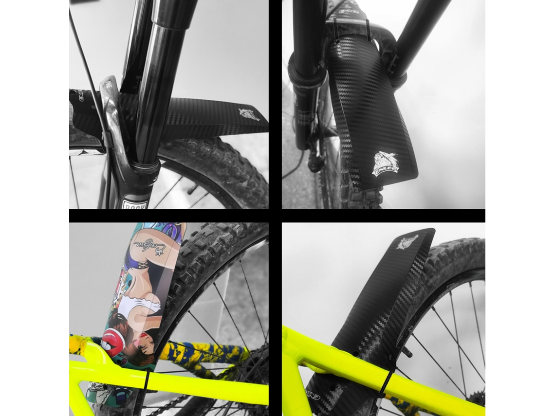 Aba de Chuva Mali para Bicicleta com Cintos de Fixação