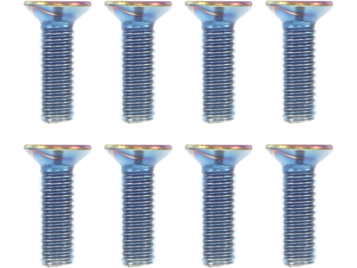 Conjunto de 8 protetores redondos M5 x 0 mm para peças automotivas