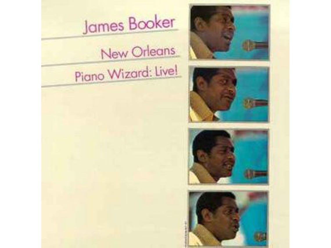CD James Booker - New Orleans Piano Wizard: Live!