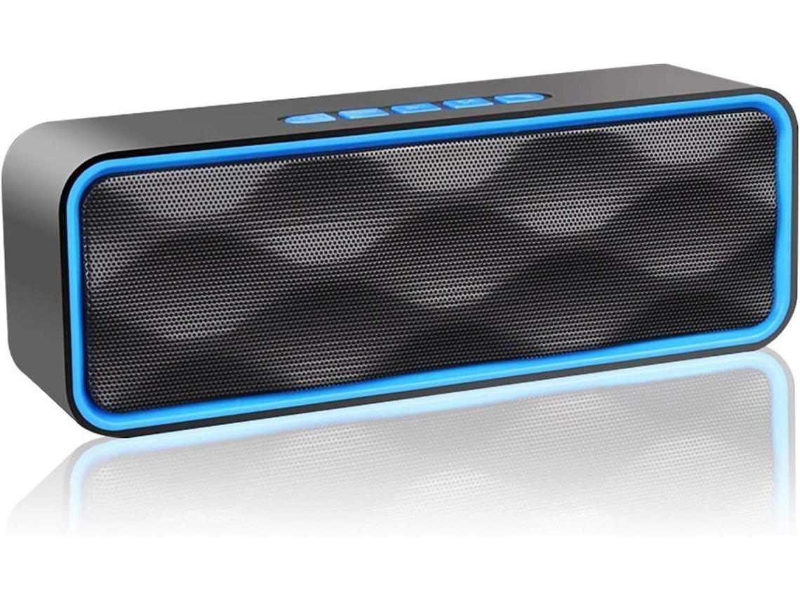 Coluna Portable Bluetooth Wireless Bluetooth 4.2 Subwoofer Hd Sound Stereo Handsfree Phone Fm Radio Tf Card Support For Iphone Ipad Samsung